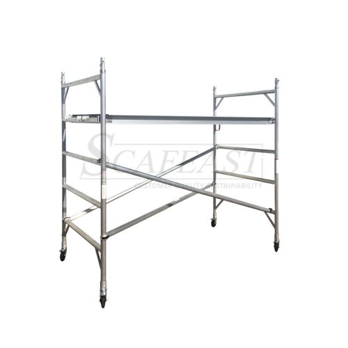 Image of 1.6m [platform height] wide mobile scaffold