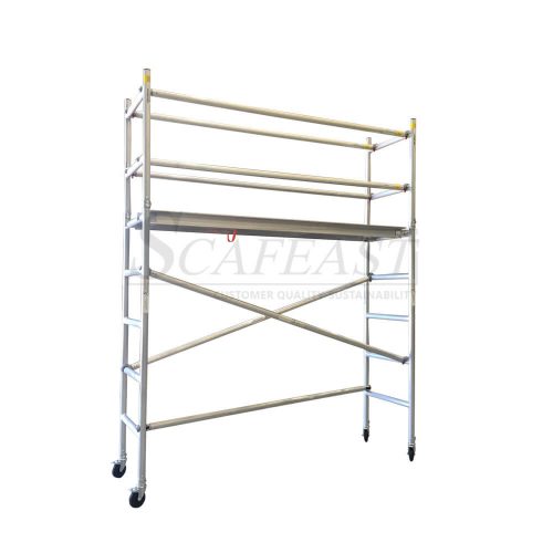 Image of 1.6m - 2.0m [platform height] narrow mobile scaffold