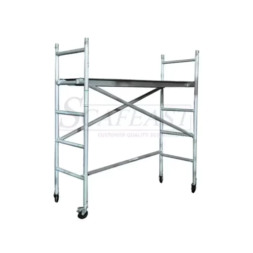Image of 1.6m [platform height] single-width mobile scaffold