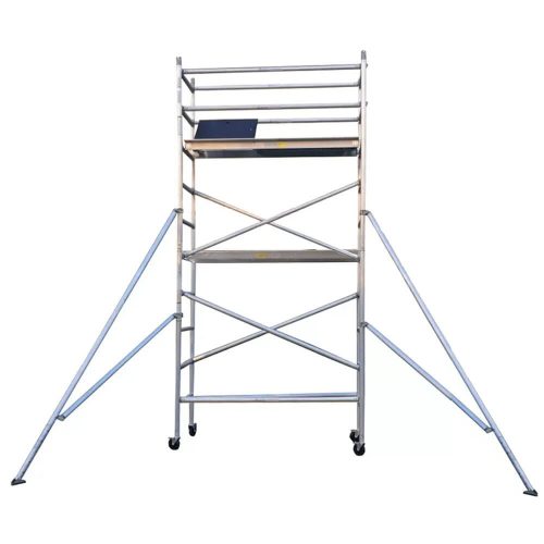 Image of 2.6m - 3.0m [platform height] single-width scaffold with 2 platforms